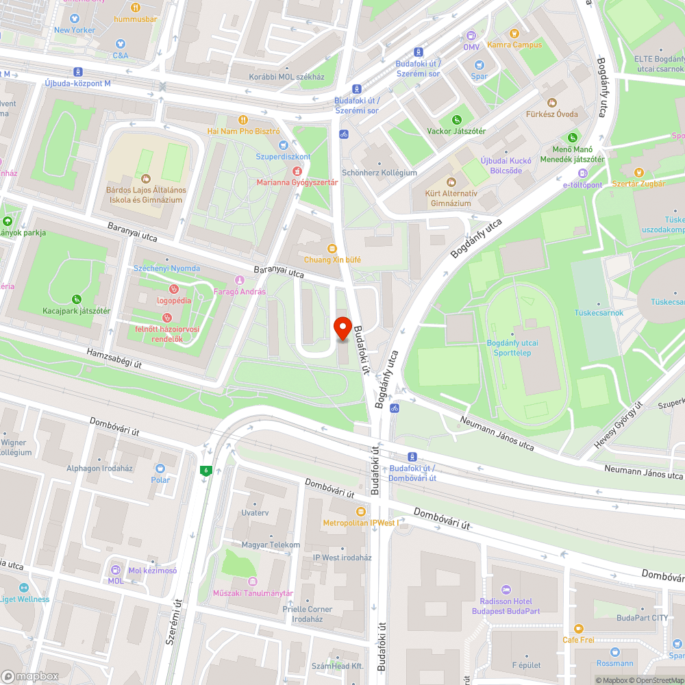 Túl keskeny kerékpárút bejelentés helye