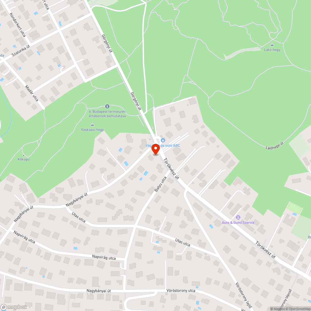 Pad megrongálása bejelentés helye