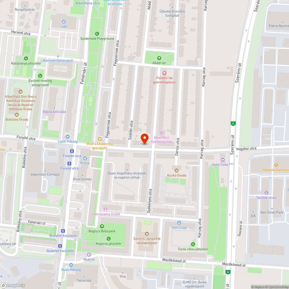 Életveszélyes fa bejelentés helye