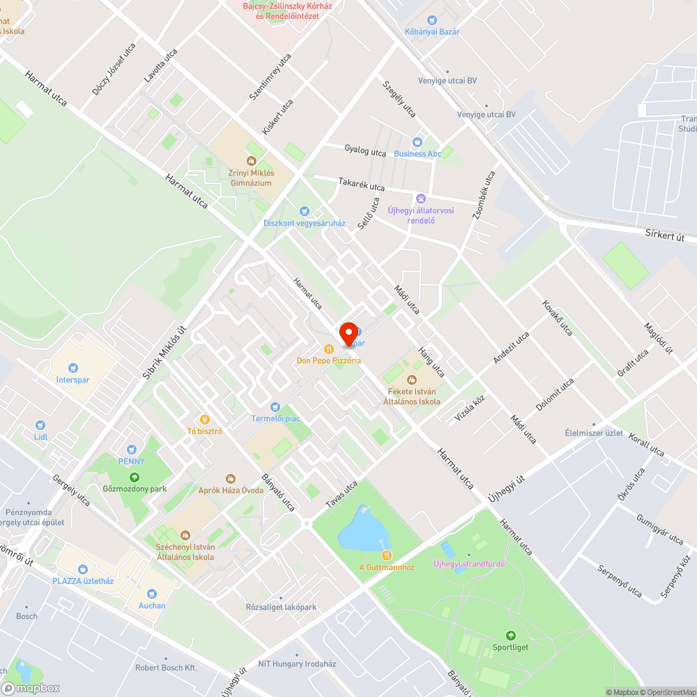 Kint felejtett virágok bejelentés helye