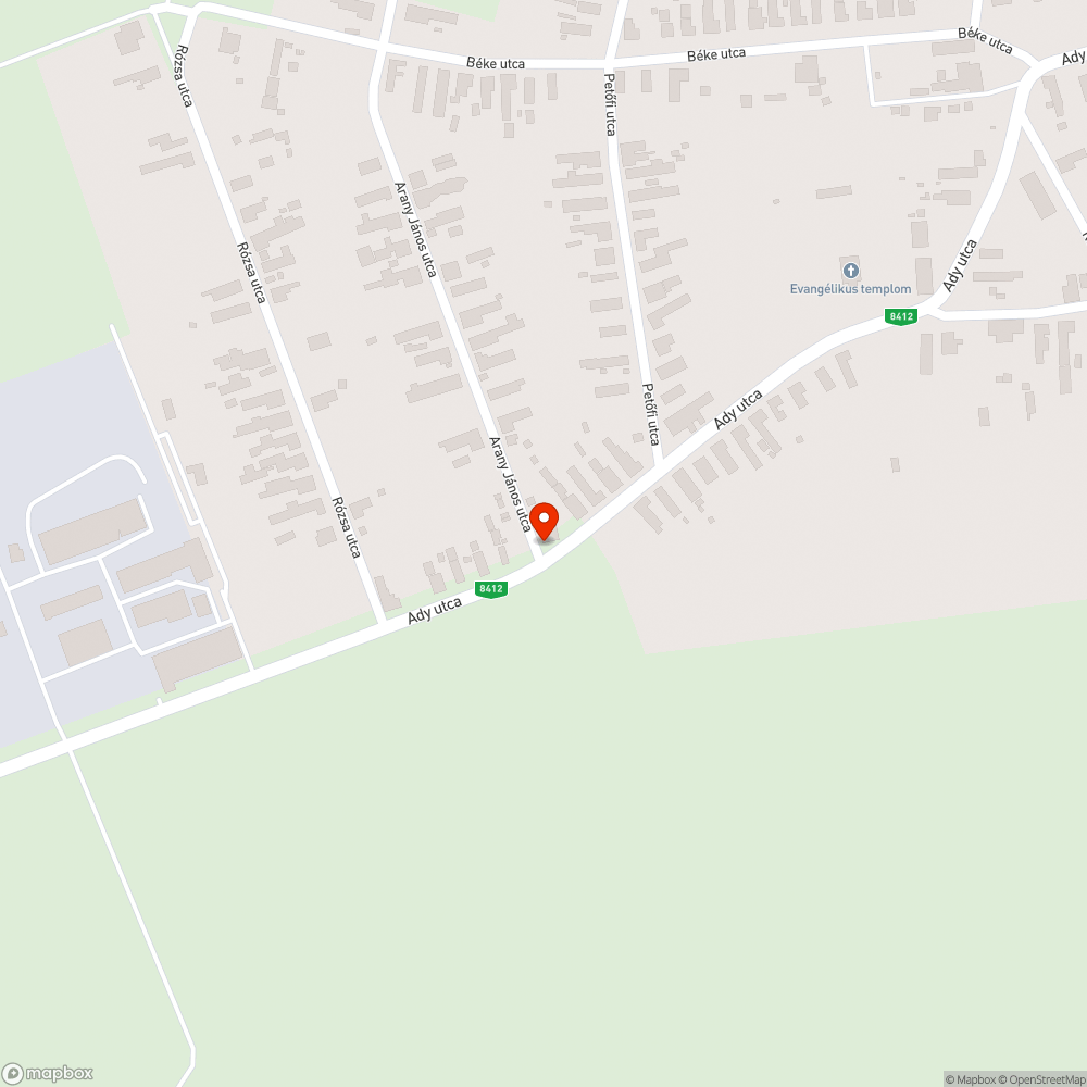 Elhagyott autók, elhanyagolt közterület bejelentés helye