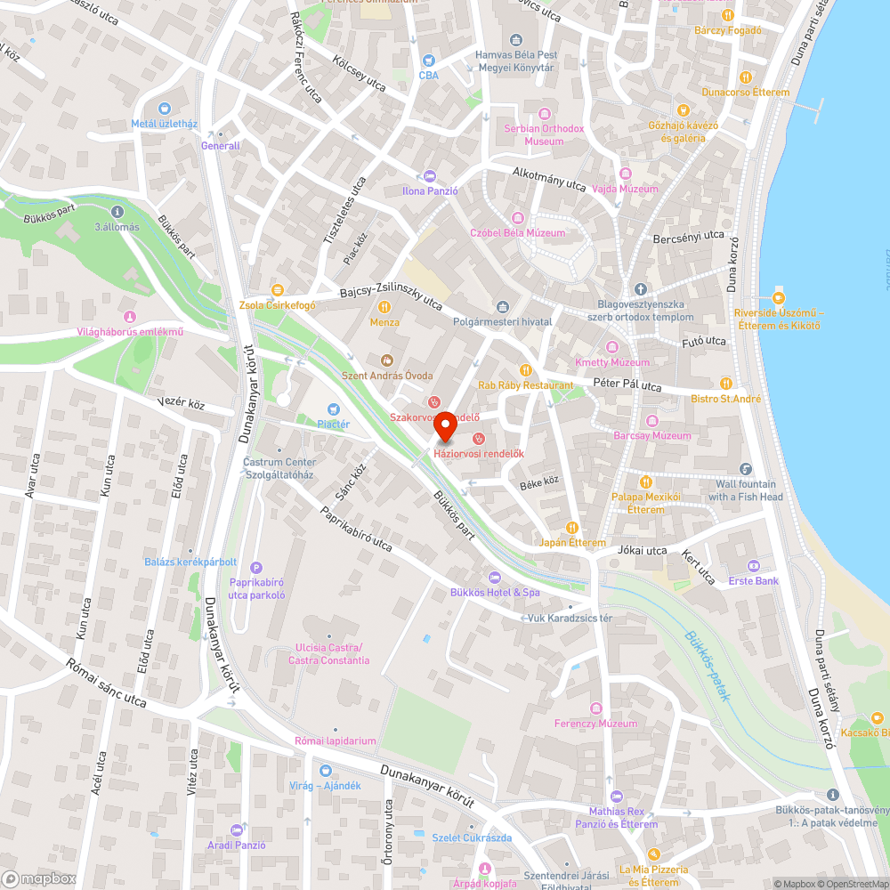 Járdahiba az Orvosi Rendelő mellett bejelentés helye