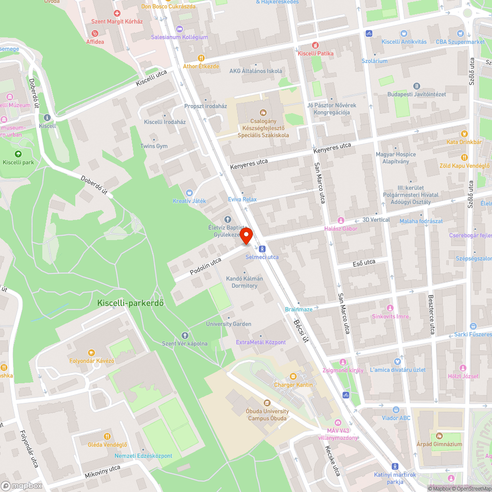 Szemétkupac bejelentés helye