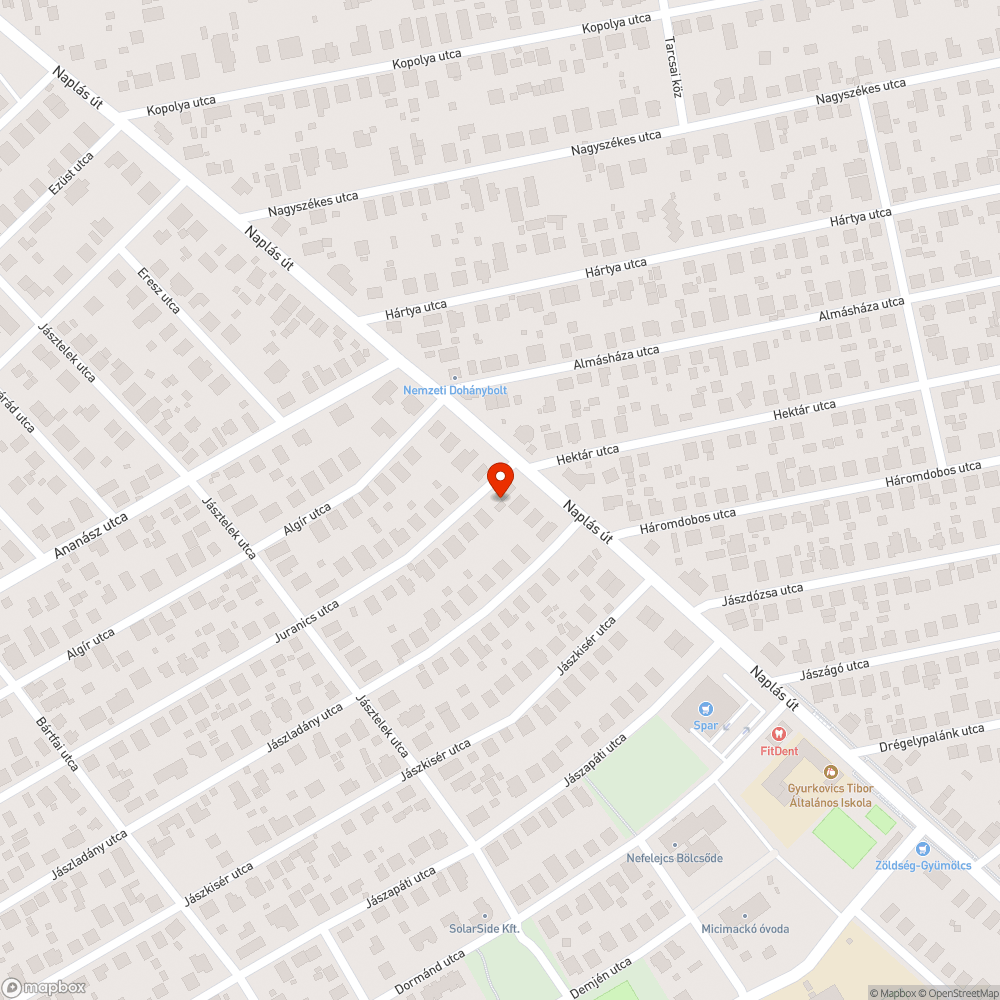 Járda, amelyre lépni nem lehet bejelentés helye