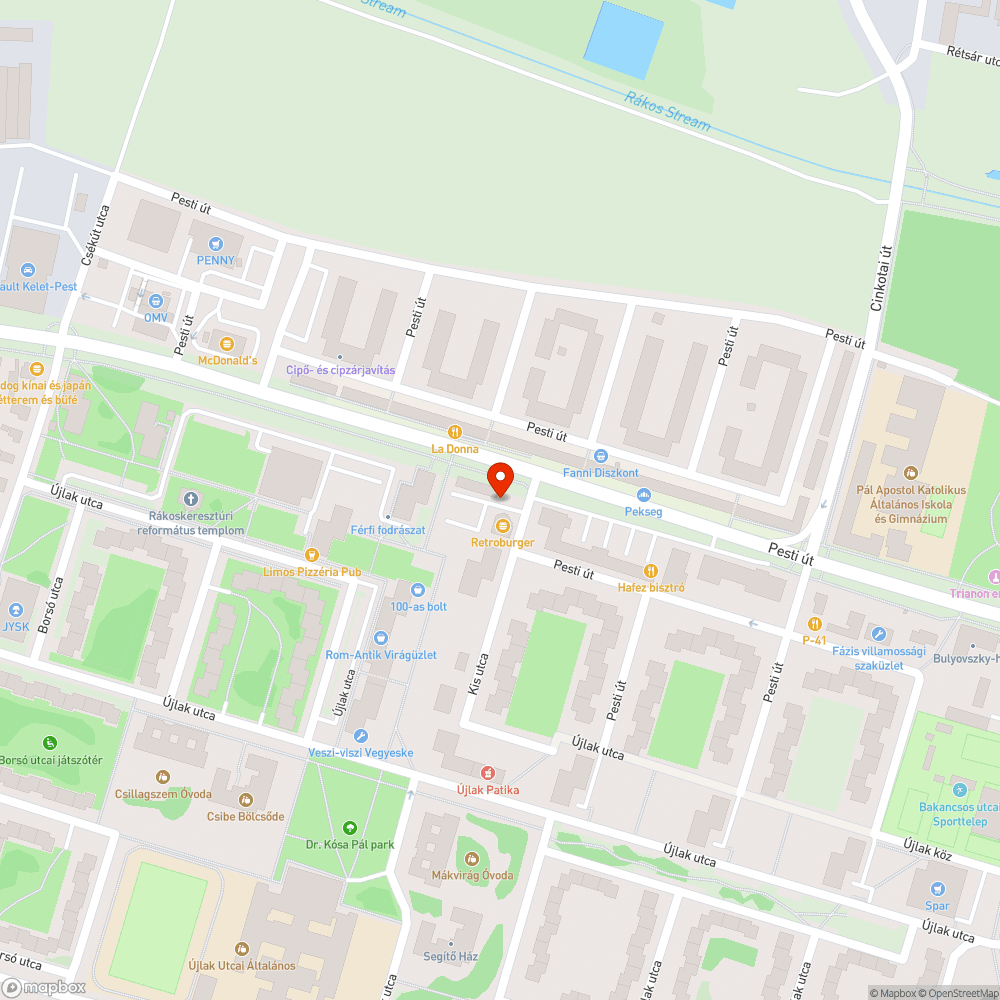 Már megint vértócsa... bejelentés helye