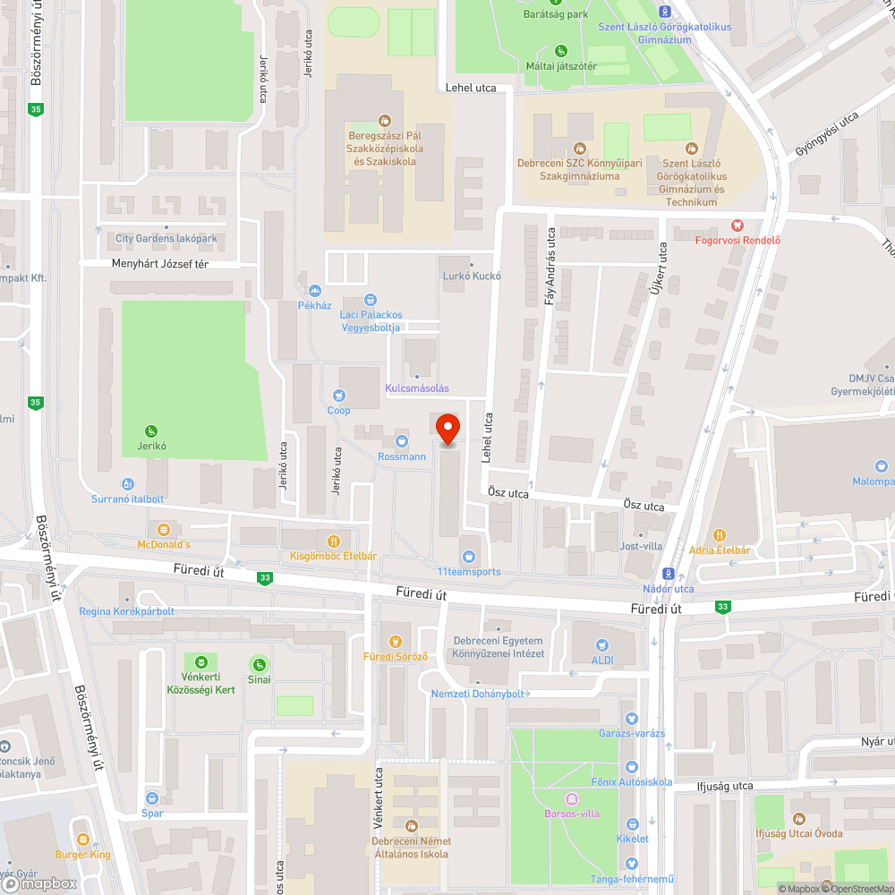 Járda aszfaltozás kimaradt bejelentés helye