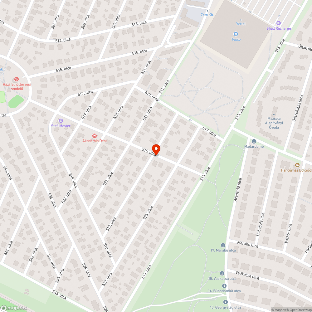 Még mindig hiányzó utcanévtáblák... III. bejelentés helye