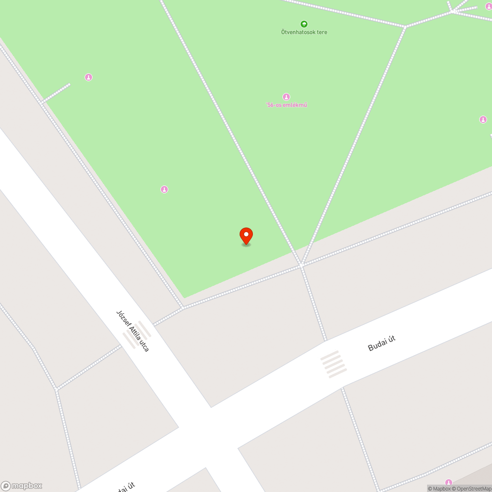 Kidőlt fa bejelentés helye