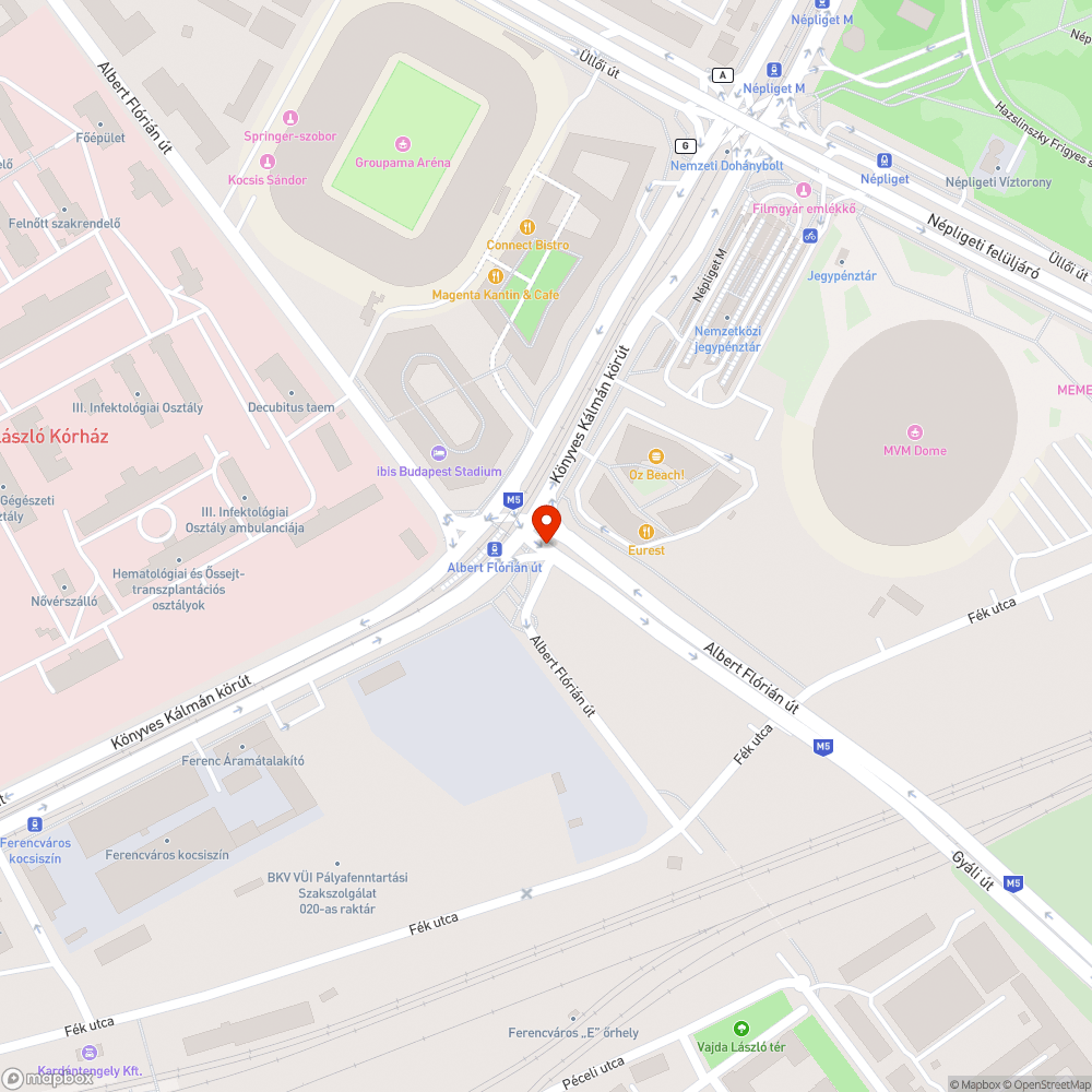 Legalább fél éve kidőlt, undorító szemetes - második bejelentés bejelentés helye