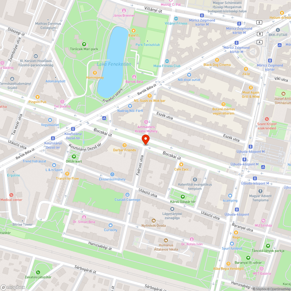 Zebra hanyagolása a Bocskai út átépítése során bejelentés helye