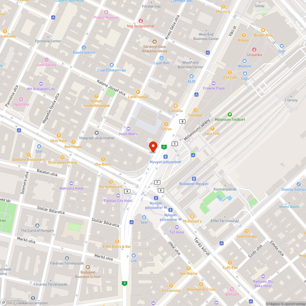 Ottmaradt oszlop bejelentés helye