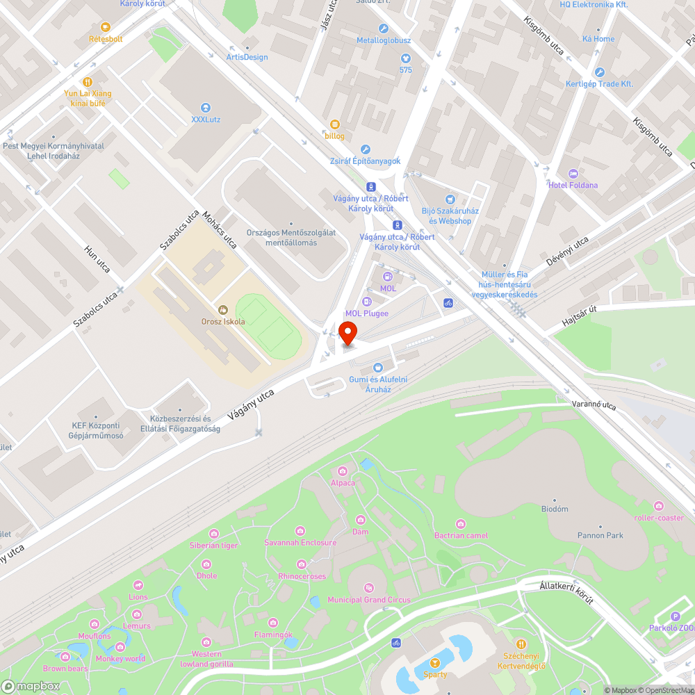 Bontott építési törmelék a kerékpárúton bejelentés helye