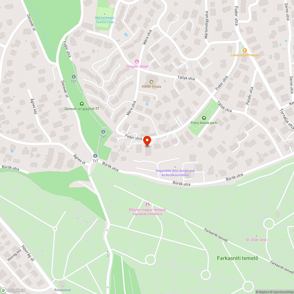 Évek óta elhagyott roncsautó bejelentés helye