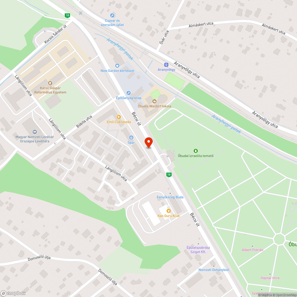 Balesetveszélyes fa bejelentés helye