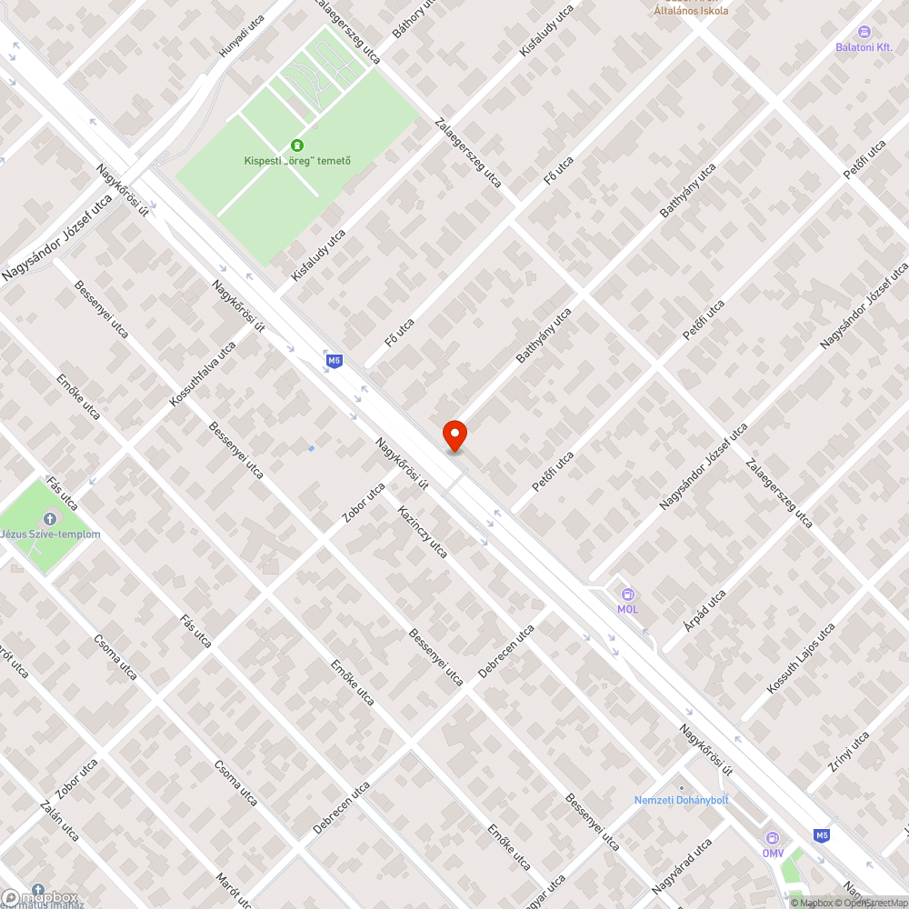 Híd bejelentés helye