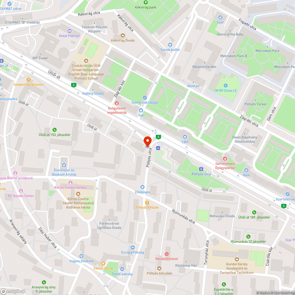 Kidőlt tábla bejelentés helye