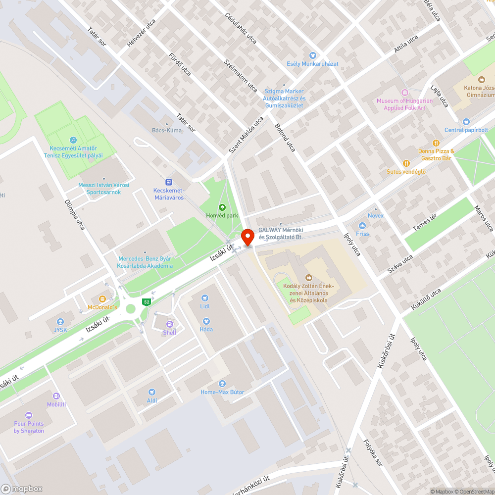 Megsüllyedt csapadék elvezető csatorna az 52-es úton bejelentés helye