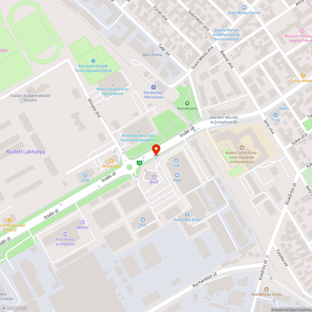 Balesetveszélyes, kátyús bicikli lejáró a Szil-Coopnál - ÚJRAKÜLDVE bejelentés helye