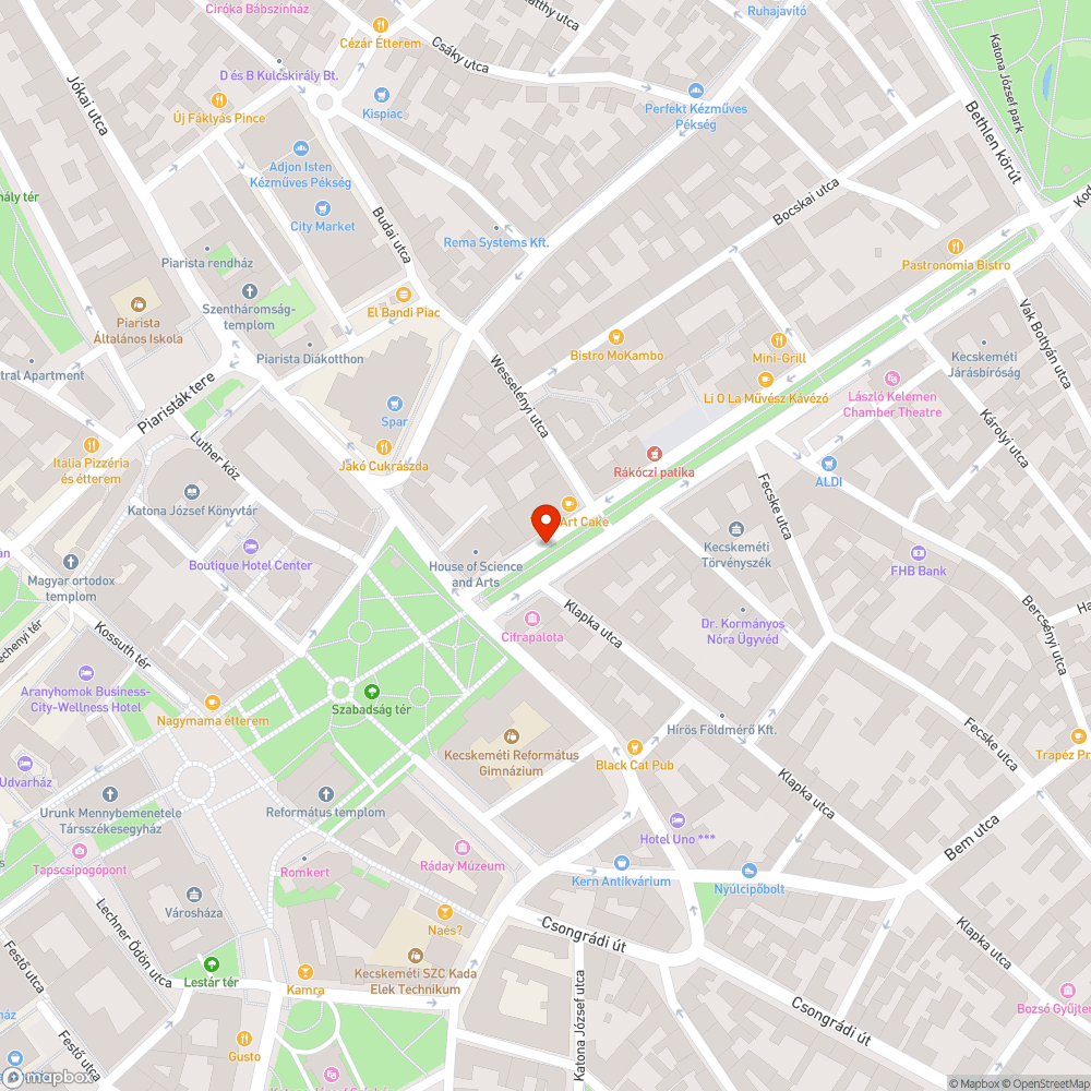 Végig nyomvályús útburkolat a Rákóczi úton bejelentés helye