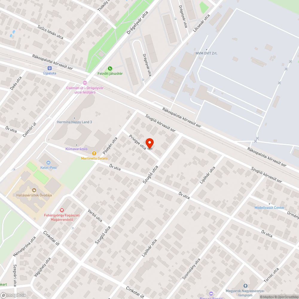 Kiálló, rozsdás rudak bejelentés helye