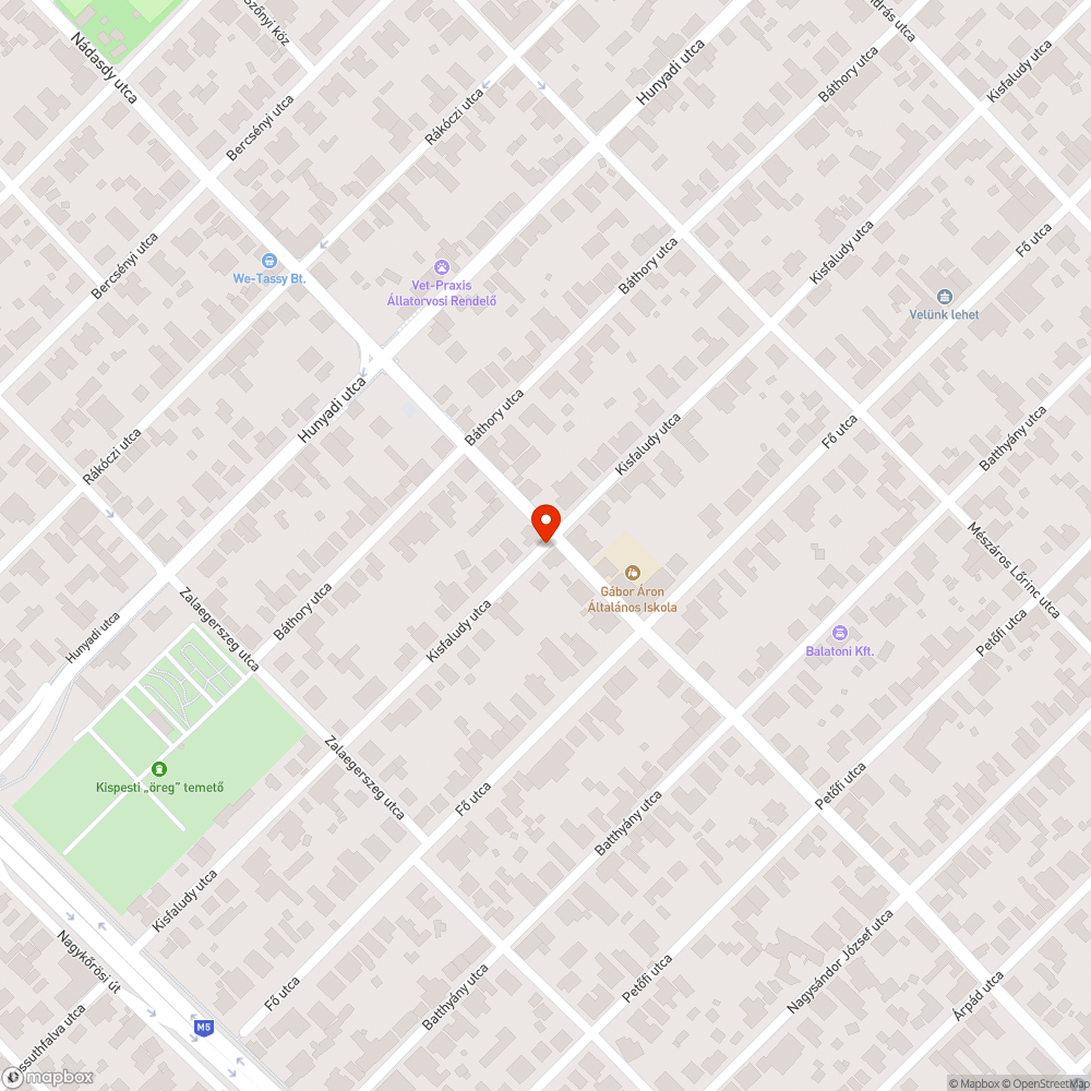 Baleset maradványai bejelentés helye