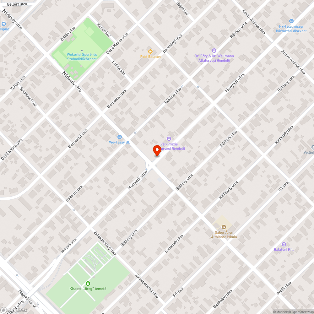 Letört szemetes tető bejelentés helye