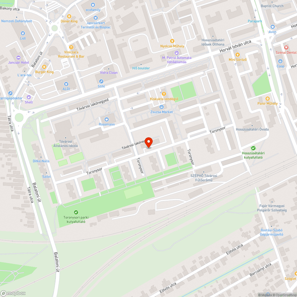 Zöld területre parkolás bejelentés helye