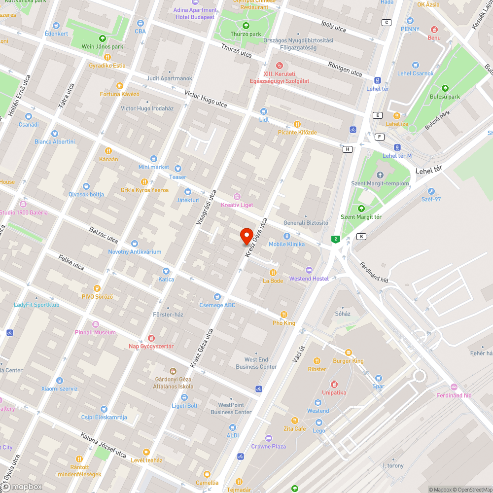 Szemét bejelentés helye