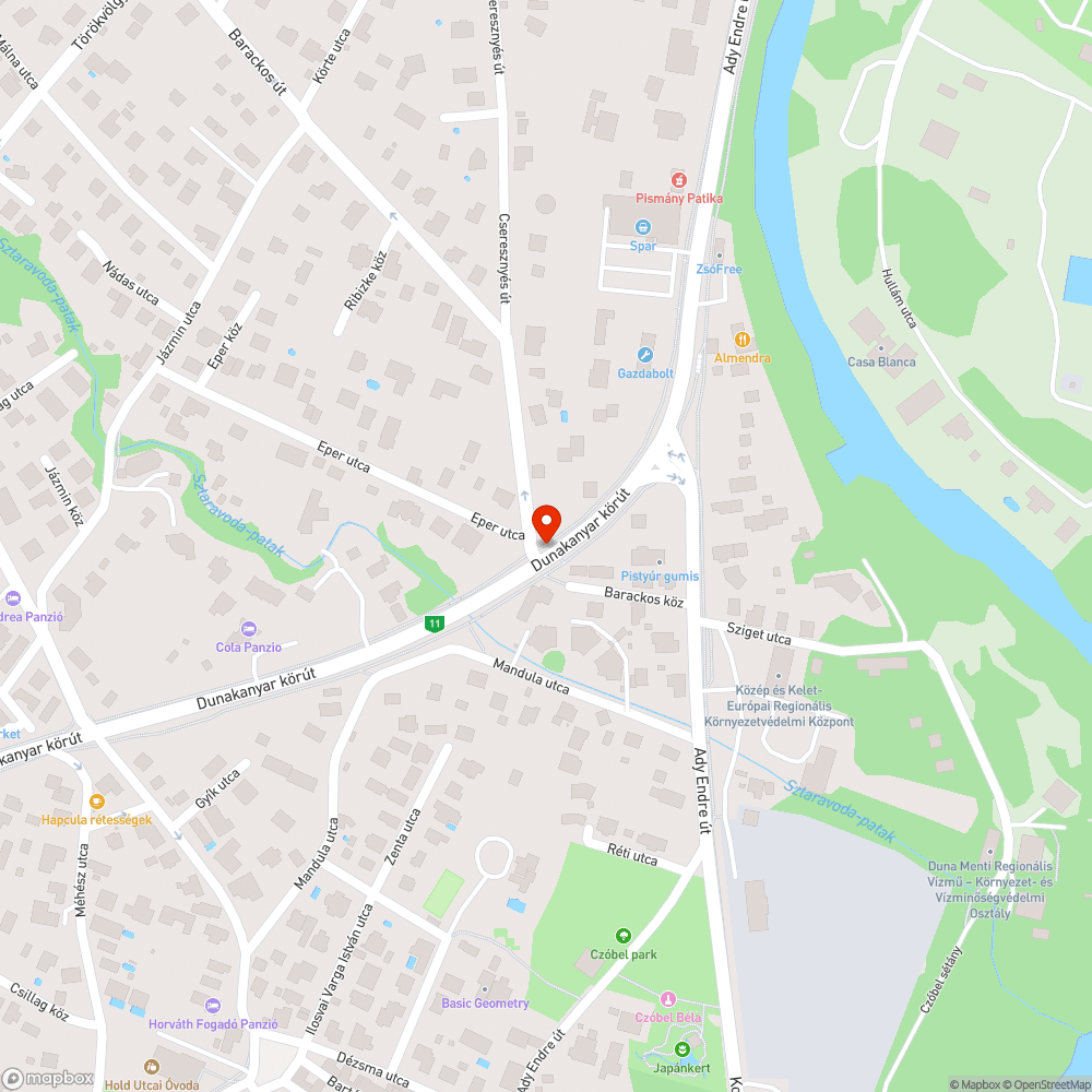 Közvilágitási oszlop betontalapzatának megrongálódása bejelentés helye