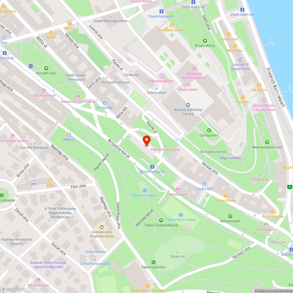 Dózsa György téri "ideiglenes" forgalmi rend bejelentés helye