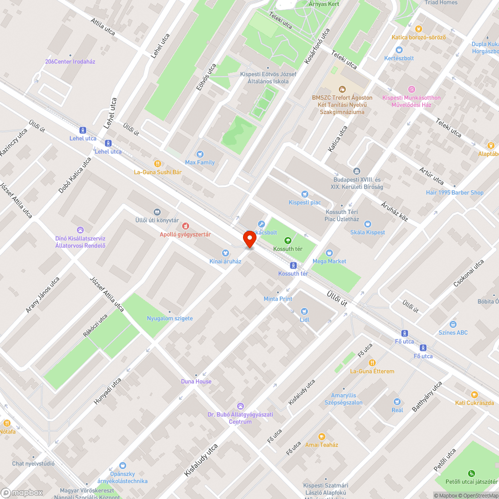 Igencsak lepusztult gyalogosátkelőhely jelzőlámpa a Hunyadi utcánál bejelentés helye