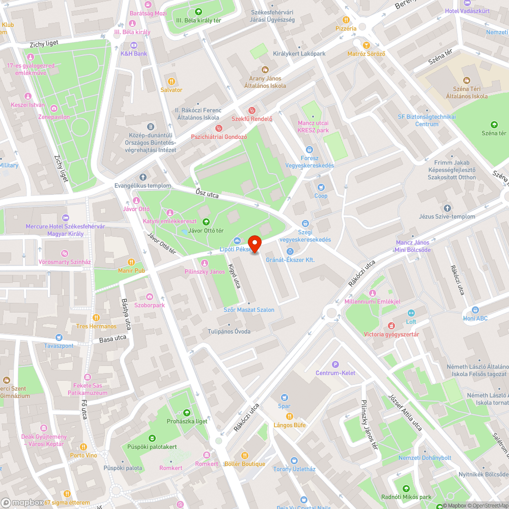 Elhagyott szőnyegporoló bejelentés helye