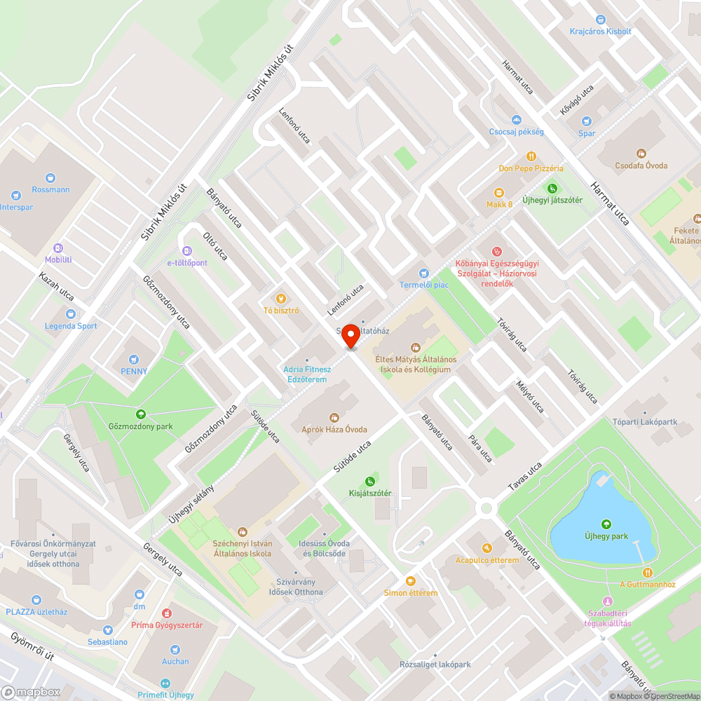 Mozgó poller bejelentés helye