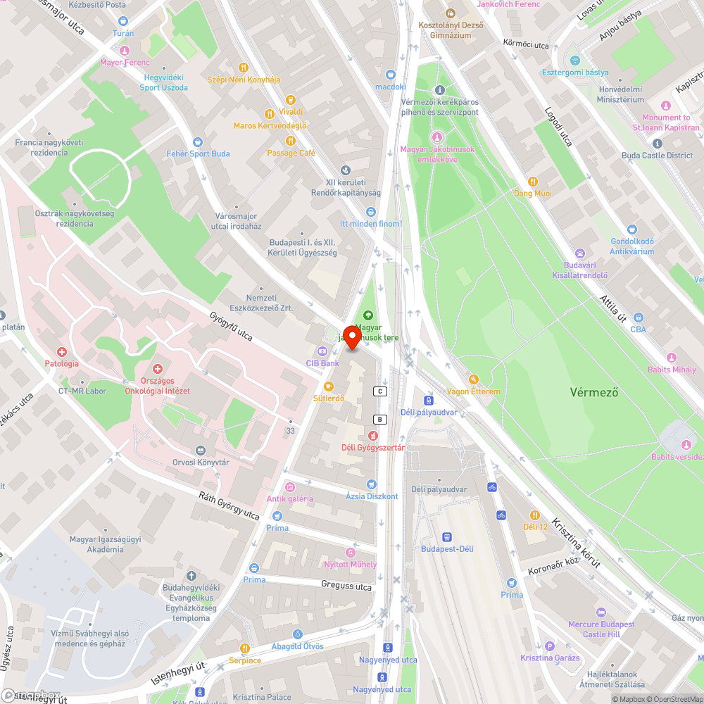 Rakodásra fenntartott helyek reggel 7-től bejelentés helye