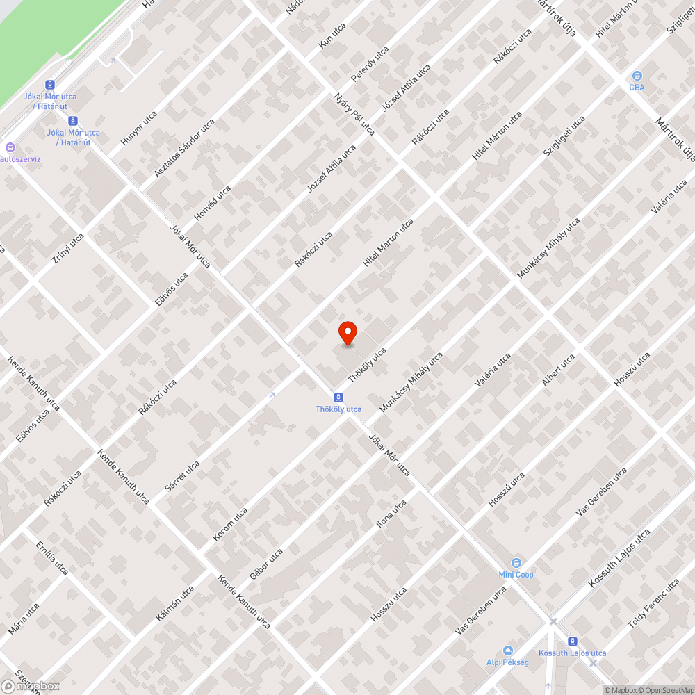 Gazdátlan jármű bejelentés helye