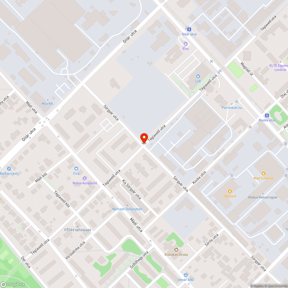 veszélyesen megdőlt oszlop bejelentés helye