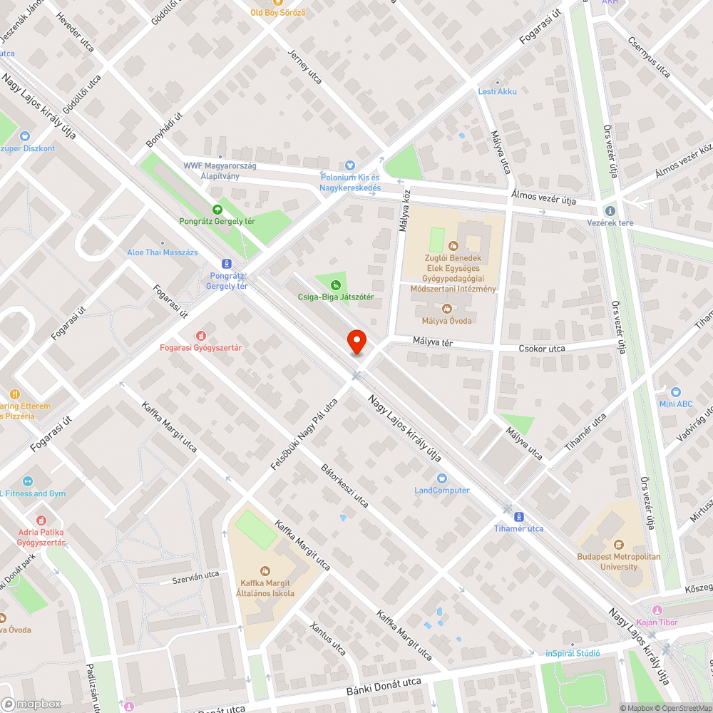 Törmelékhalmok a Nagy Lajos király útja mentén. bejelentés helye