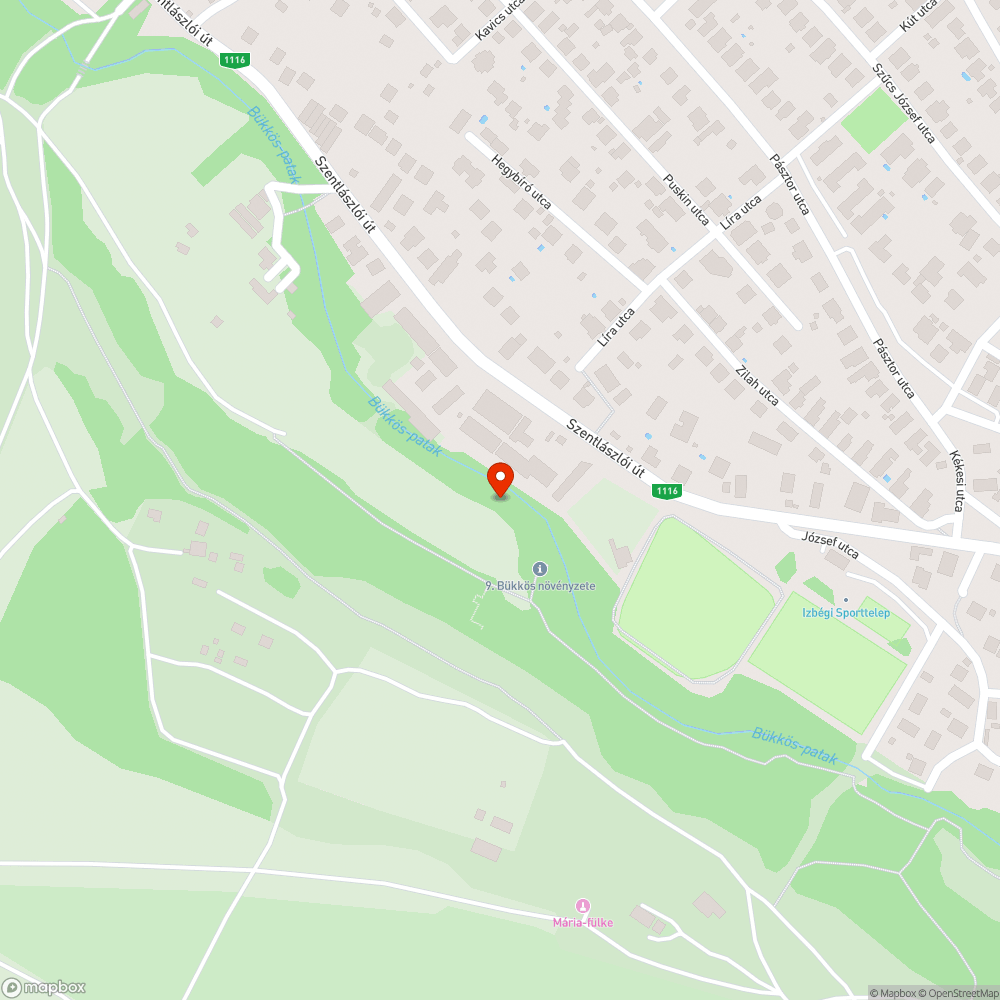 Illegális szemétkupacok az erdőben bejelentés helye