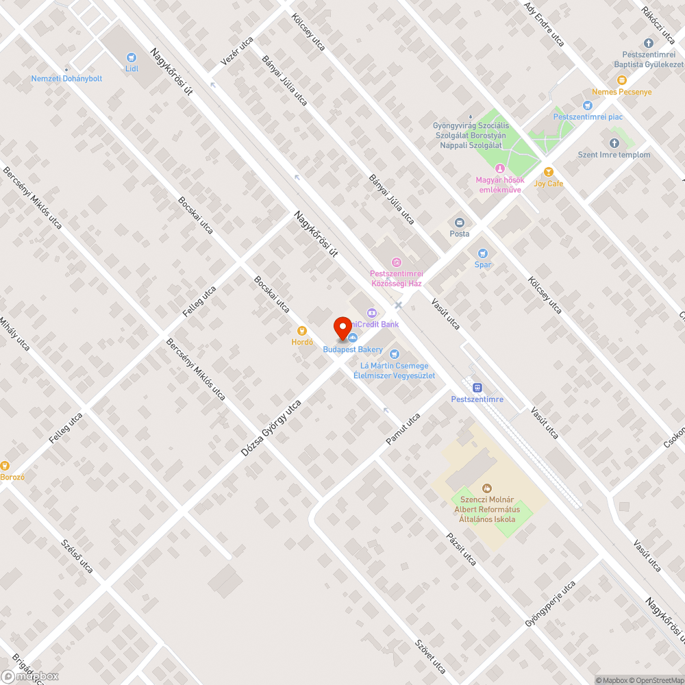 Sérült, statikailag meggyengült villanyoszlop bejelentés helye