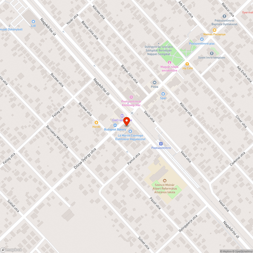 Elhanyagolt buszváró bejelentés helye