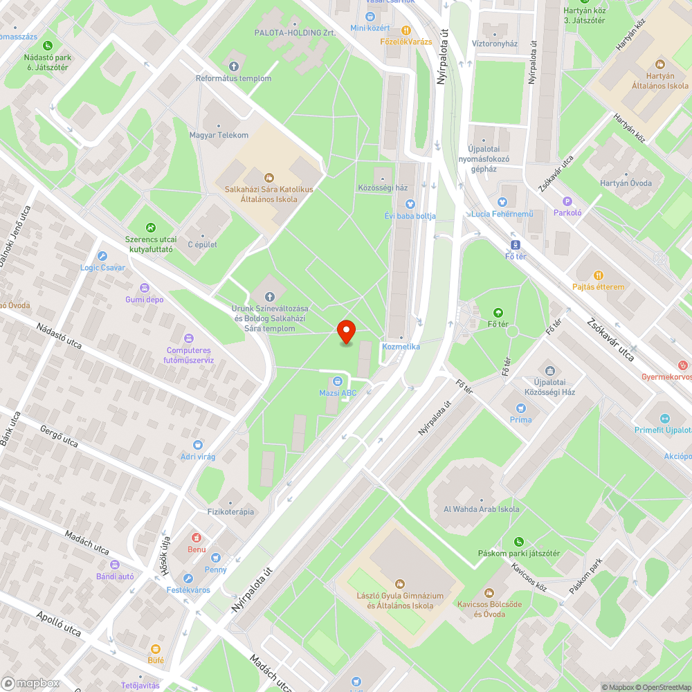 Közvilágítás nem működik bejelentés helye