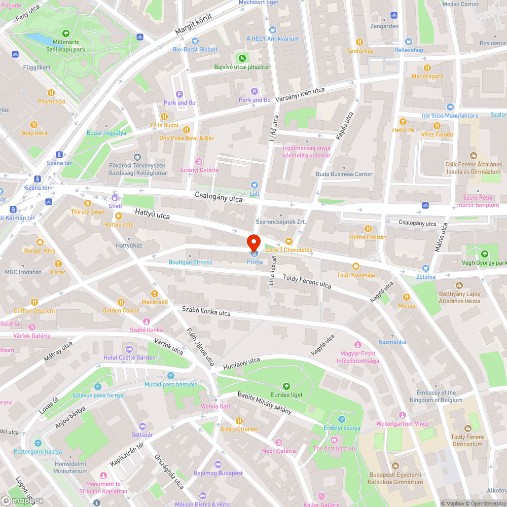 Elferdült tábla bejelentés helye