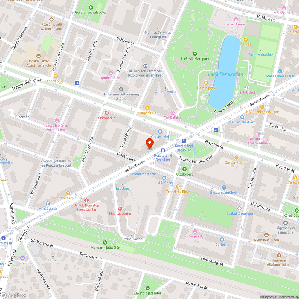 Omlásveszély bejelentés helye