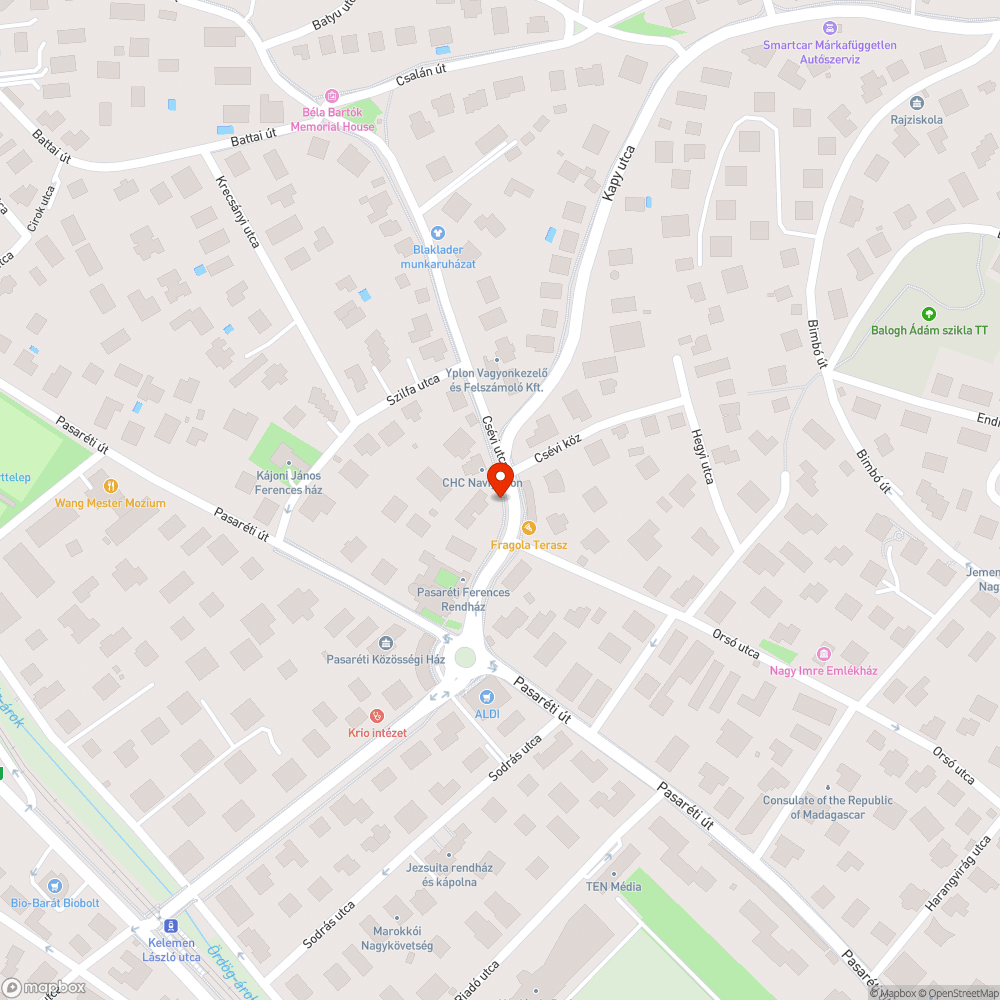 Kidőlt parkoló tábla bejelentés helye