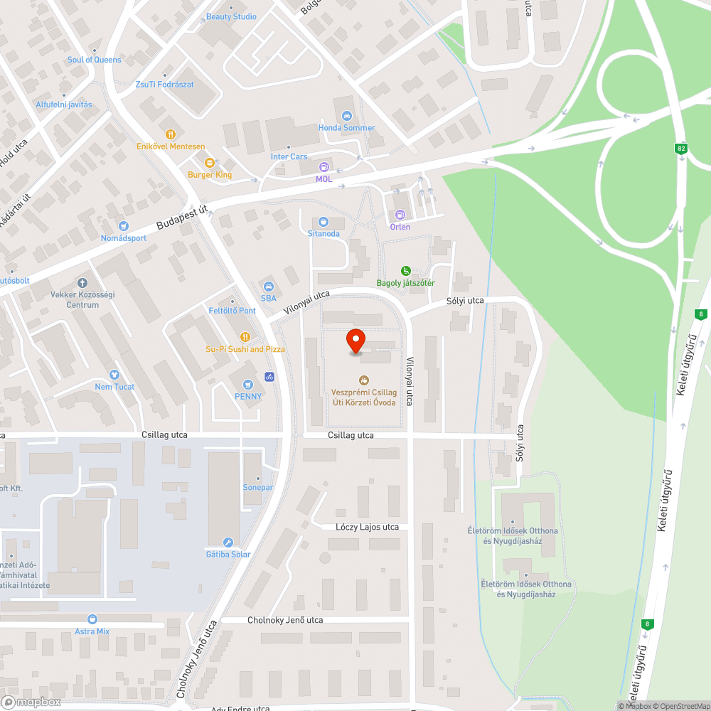 Veszélyes kereszteződés bejelentés helye