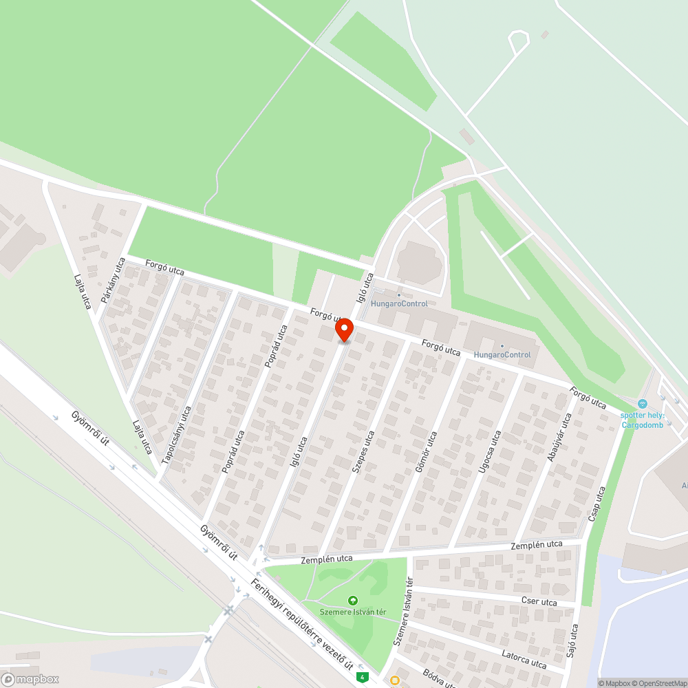 Balesetveszélyes puklik a járdán bejelentés helye