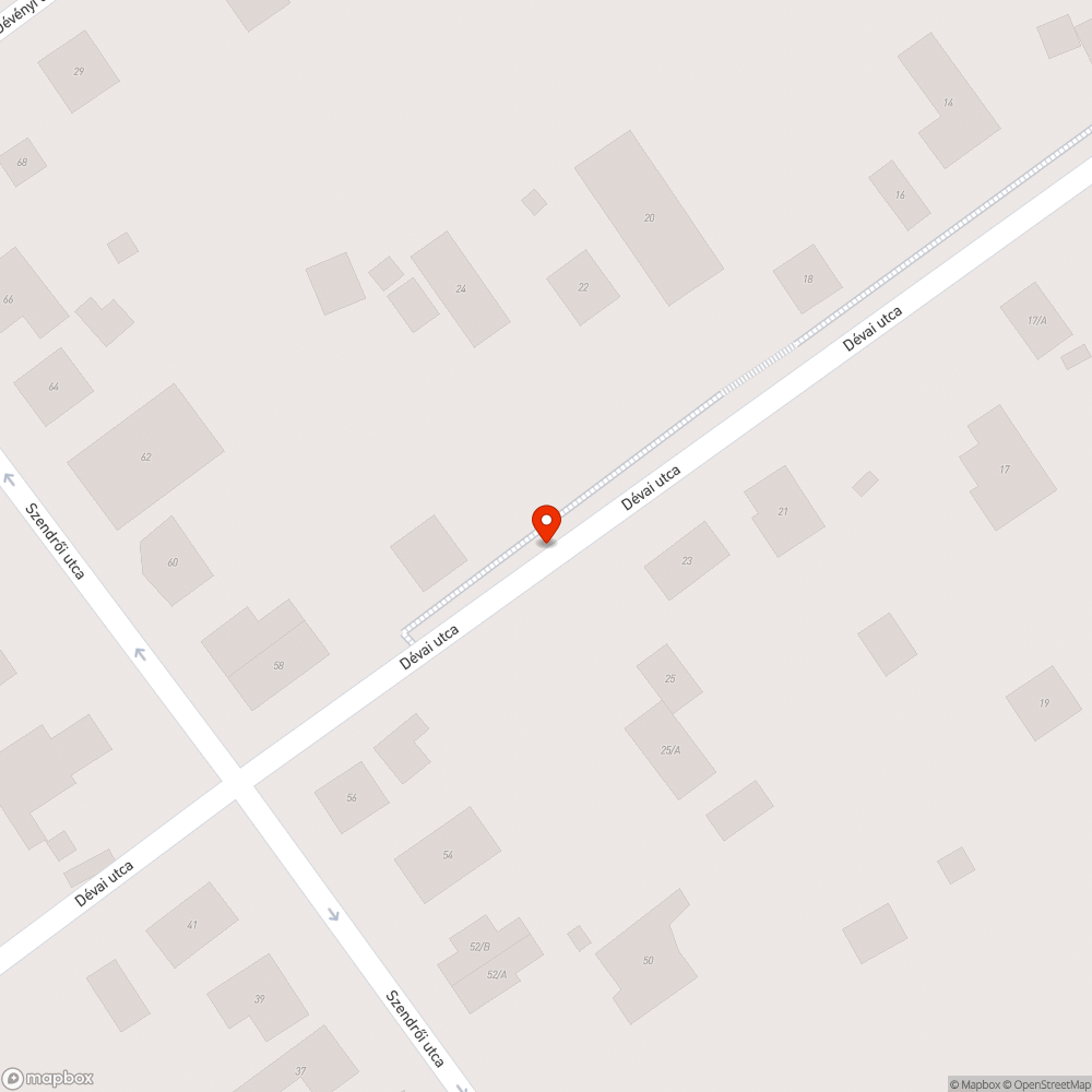 Kátyú az úton bejelentés helye