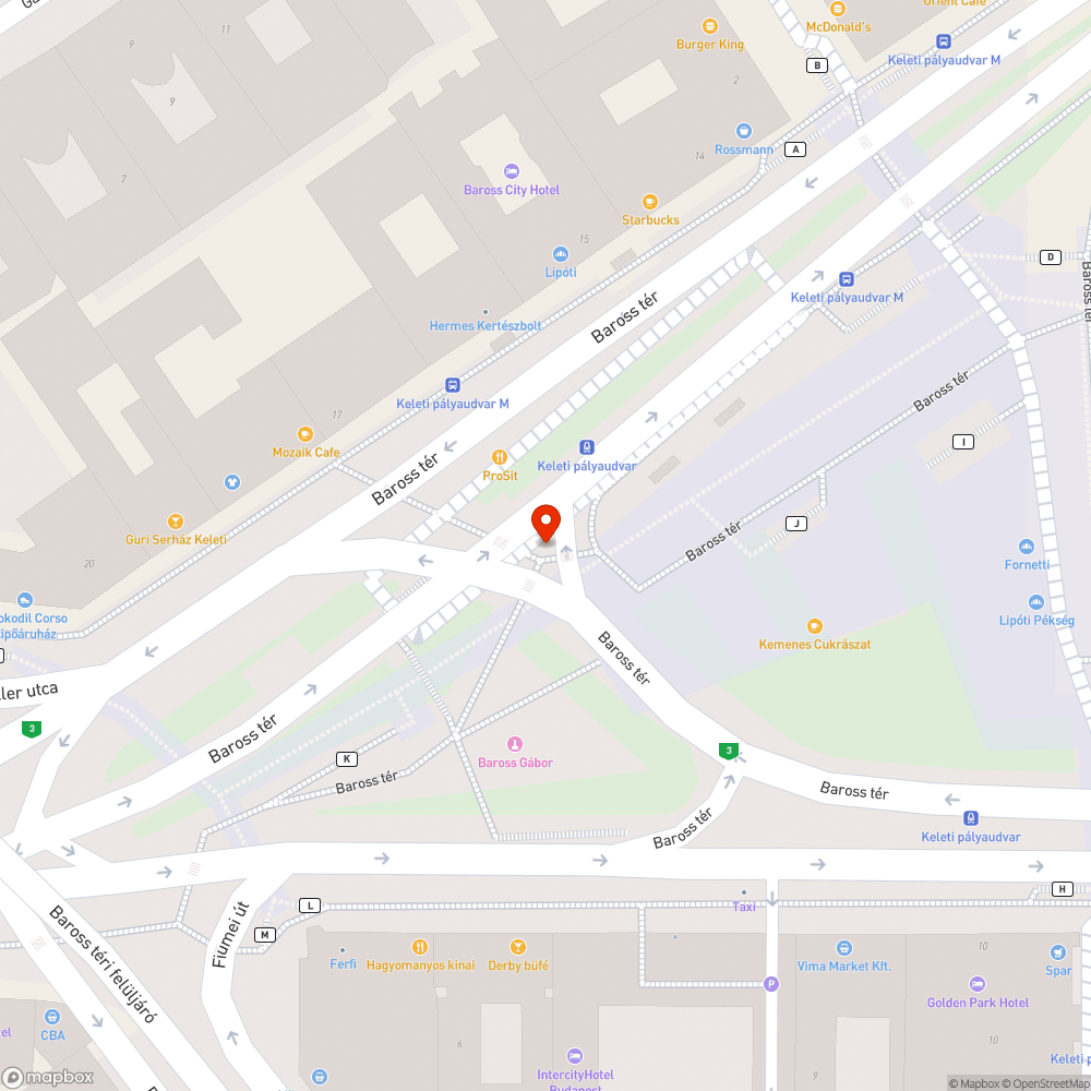 Graffiti bejelentés helye