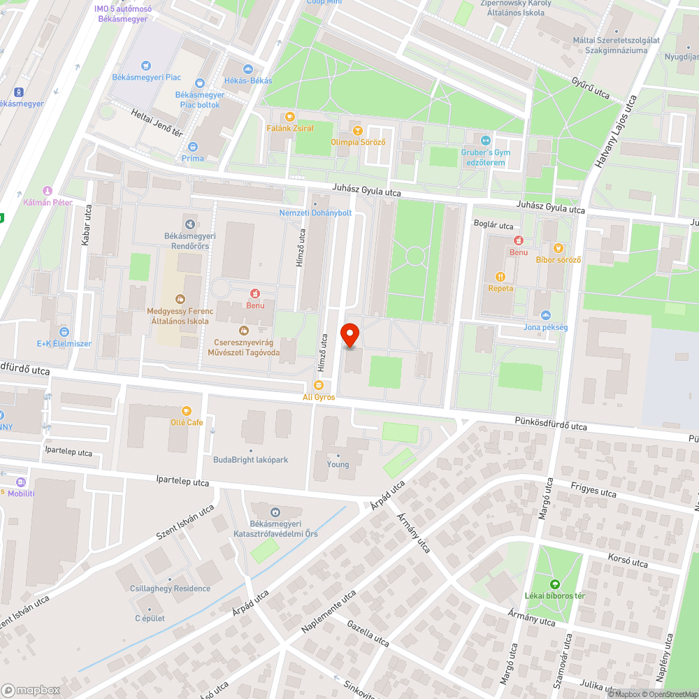 Kiégett két darab neon bejelentés helye