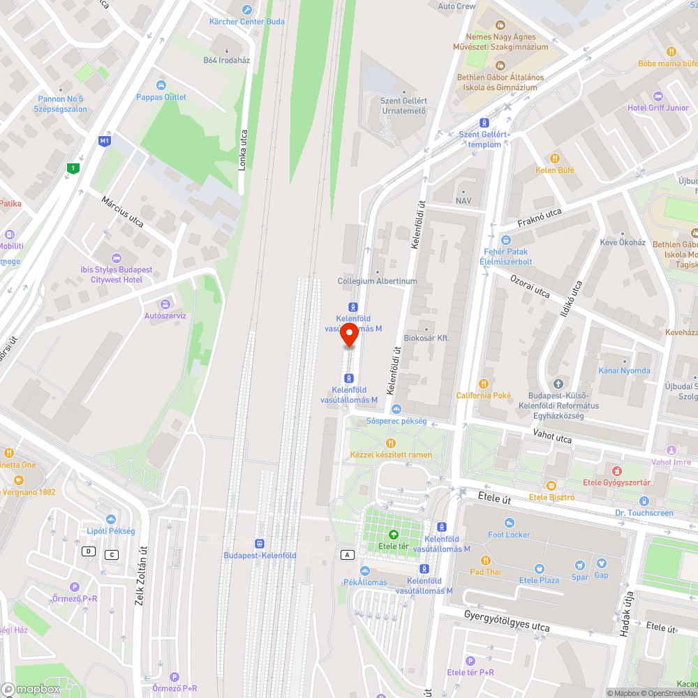 Szemetes útszakasz bejelentés helye